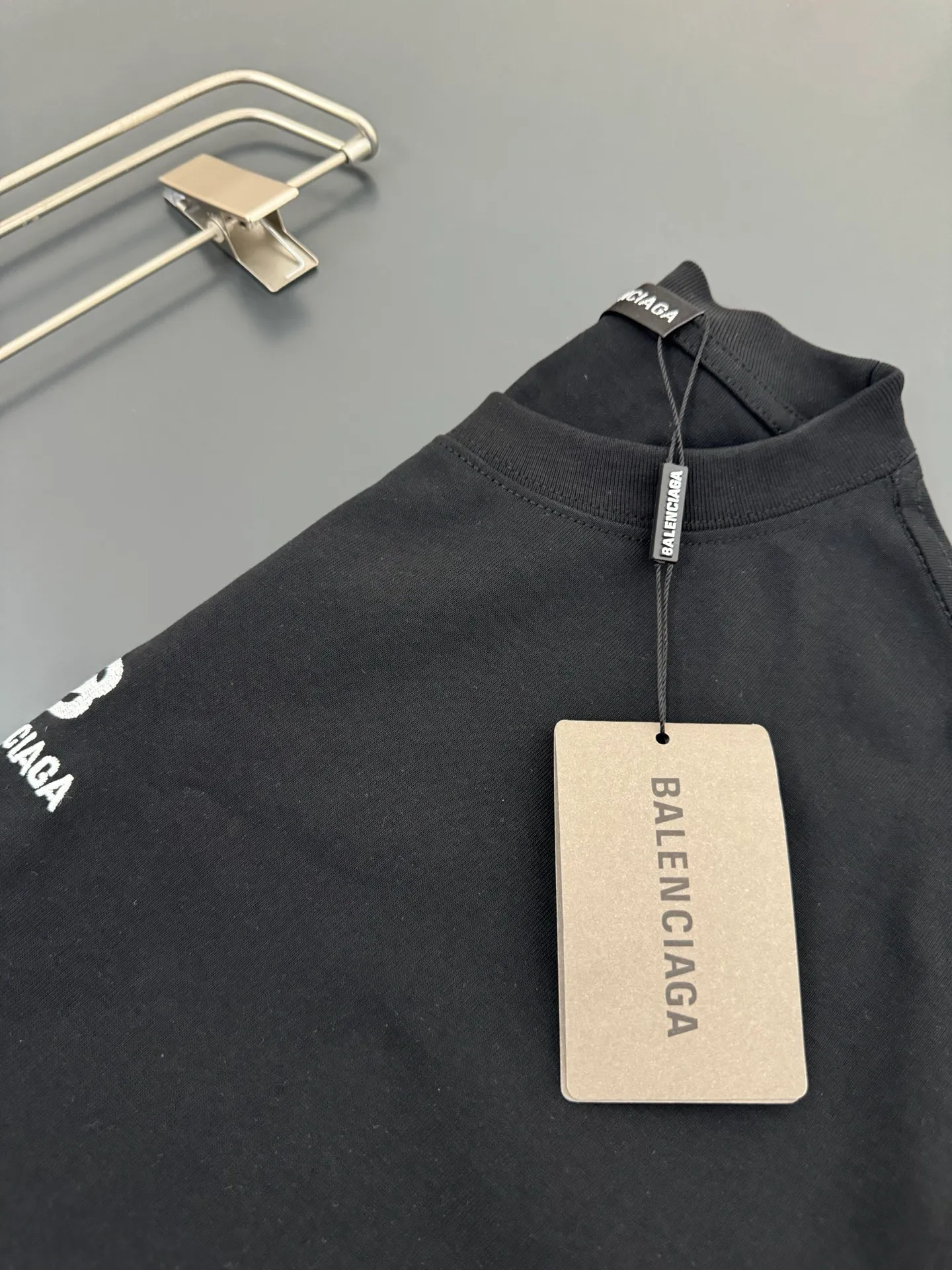 Balenciaga* *280g t logo New Arrival t ， ， Versatile ：White Black Sizes：S M L XL XXL